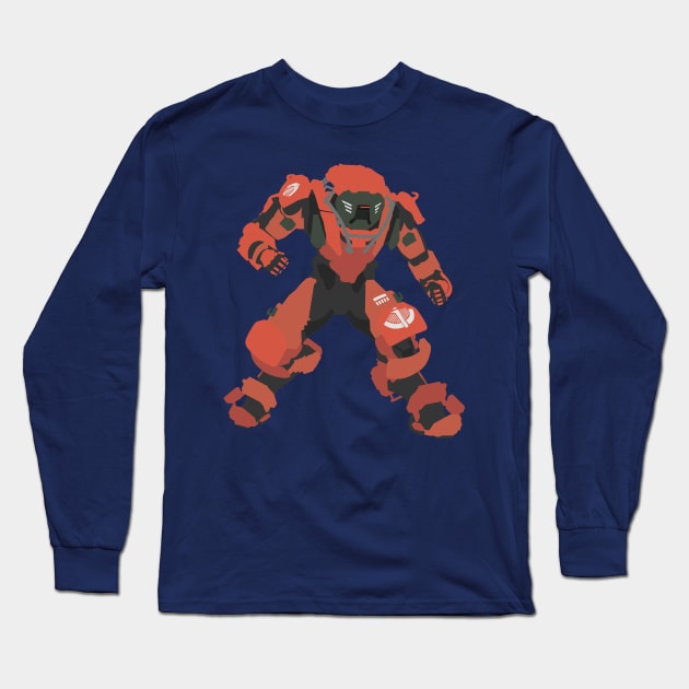 Anthem - Colossus Javelin Vector Art Long Sleeve T-Shirt by FireDragon04